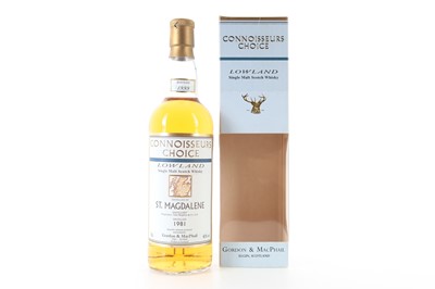 Lot ST MAGDALENE 1981 GORDON & MACPHAIL CONNOISSEURS CHOICE