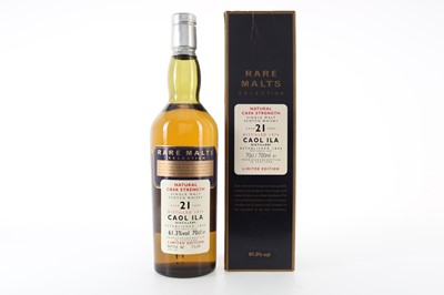 Lot 328 - CAOL ILA 1975 21 YEAR OLD RARE MALTS