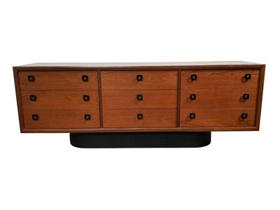 Lot 1639 - TEAK CHEST OF DRAWERS BY R.S ASSOCIATES