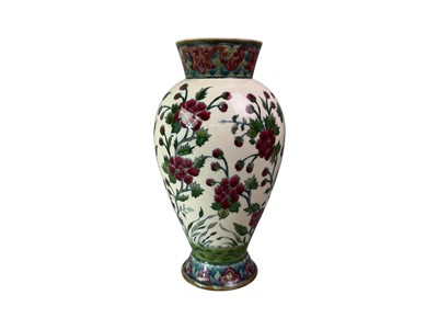 Lot 1600 - ZSOLNAY PECS VASE