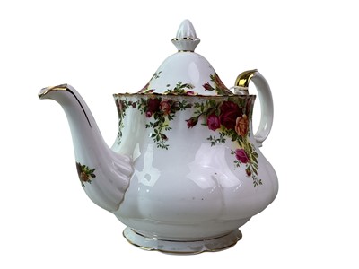 Lot 53 - ROYAL ALBERT OLD COUNTRY ROSES PART TEA SERVICE
