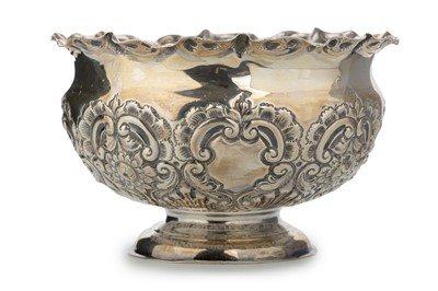 Lot 84 - LATE VICTORIAN SILVER BOWL
