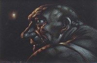 Lot 386 - * PETER HOWSON OBE, IN THE DEAD OF THE NIGHT...