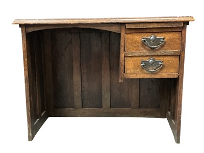 Lot 755 - OAK DESK