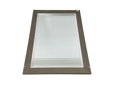 Lot 77 - PAIR OF MODERN WALL MIRRORS