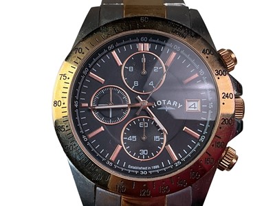 Lot 7 - THREE GENT'S ROTARY WRIST WATCHES