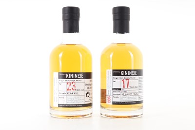 Lot 356 - KININVIE 23 YEAR OLD 35CL AND 1996 17 YEAR OLD BATCH #2 35CL