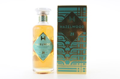 Lot 357 - HOUSE OF HAZELWOOD 21 YEAR OLD 50CL