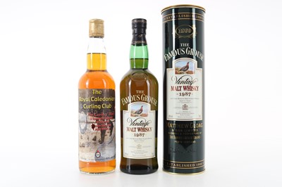 Lot 398 - ROYAL CALEDONIAN CURLING CLUB 10 YEAR OLD SPEYSIDE SINGLE MALT