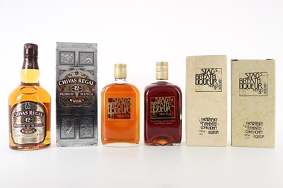Lot 400 - STAG'S BREATH LIQUEUR 70CL & 35CL