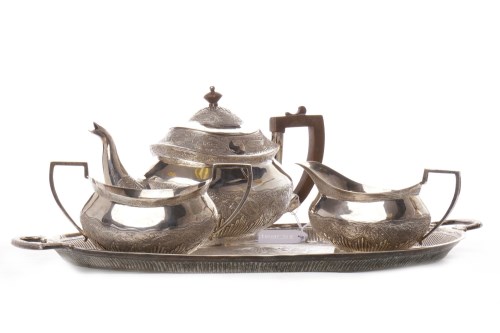 Lot 501 - EARLY 20TH CENTURY INDIAN WHITE METAL THREE...