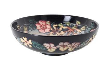 Lot 1664 - MOORCROFT POTTERY FOOTED BOWL