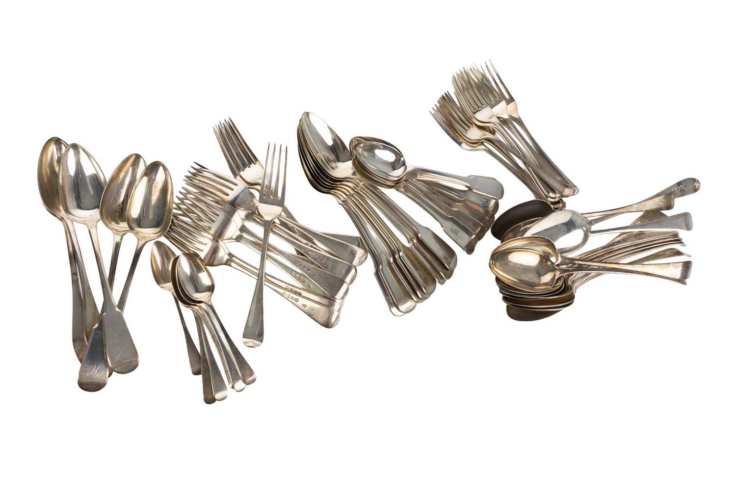 Lot 99 - COLLECTION OF SILVER FLATWARE