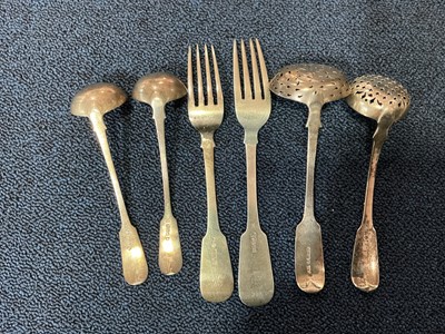 Lot 99 - COLLECTION OF SILVER FLATWARE