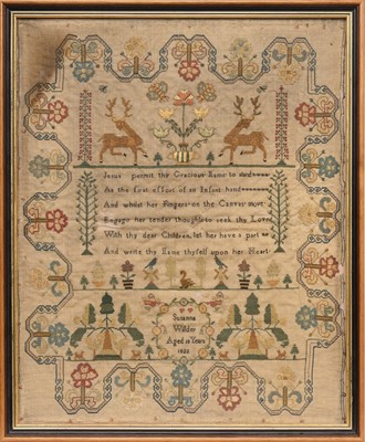 Lot 1802 - GEORGE IV SAMPLER