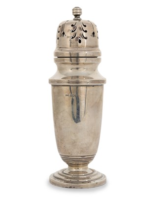 Lot 101 - ELIZABETH II SILVER SUGAR CASTER