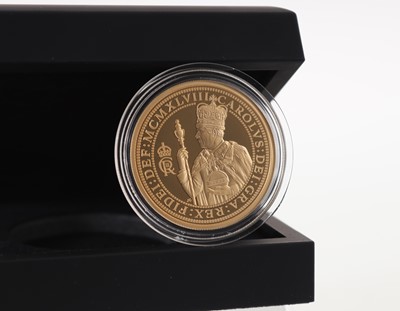 Lot 77 - 2023 KING CHARLES III 75TH BIRTHDAY PROOF DOUBLE SOVEREIGN