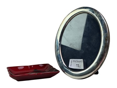 Lot 72 - ELIZABETH II SILVER MIRROR