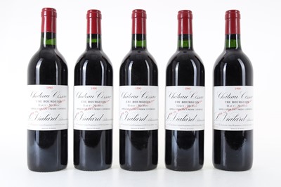 Lot 416 - FIVE BOTTLES OF CHATEAU CISSAC 1990 HAUT-MEDOC