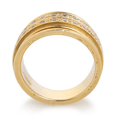 Lot 754 - BOODLES & DUNTHORPE (BOODLES), CONTEMPORARY DIAMOND DRESS RING