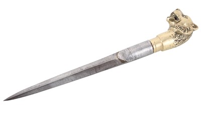 Lot 1250 - STEEL DAGGER