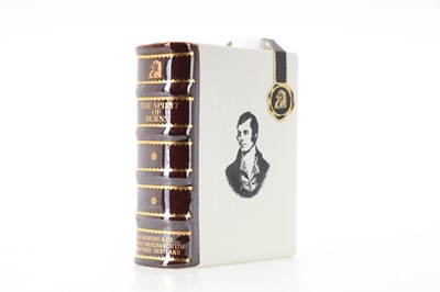 Lot 415 - RUTHERFORD'S SPIRIT OF BURNS BOOK DECANTER 25CL