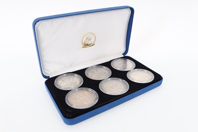 Lot 81 - COLLECTION OF SILVER CROWNS