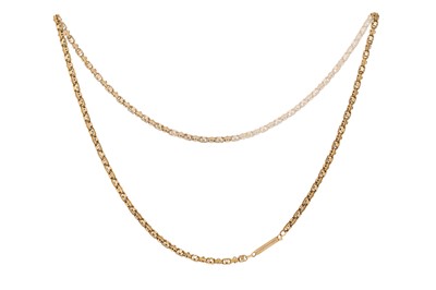 Lot 747 - GOLD CHAIN