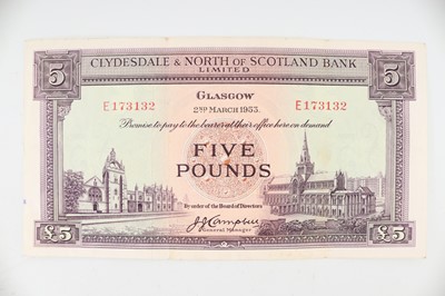 Lot 91 - CLYDESDALE & NORTH OF SCOTLAND BANK LIMITED