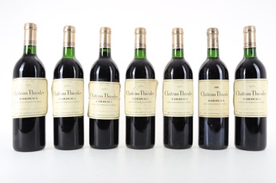 Lot 428 - SEVEN BOTTLES OF CHATEAU THIEULEY 1990 VINTAGE