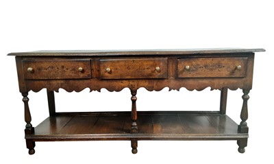 Lot 1706 - OAK DRESSER BASE