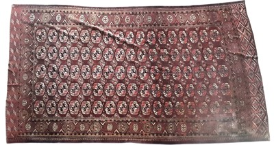 Lot 1688 - BOKHARA BORDERED CARPET