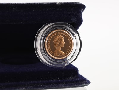 Lot 103 - ELIZABETH II GOLD PROOF HALF SOVEREIGN