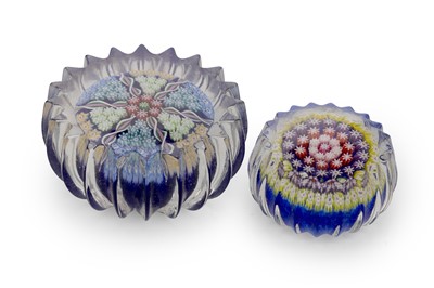 Lot 1679 - TWO PERTHSHIRE GLASS PAPERWEIGHTS