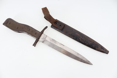 Lot 1261 - WWI GERMAN DEMAG TRENCH DAGGER