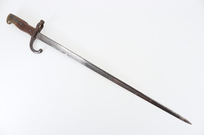 Lot 1262 - THREE FRENCH BAYONETS