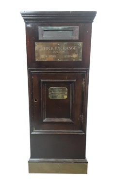 Lot 1715 - STOCK EXCHANGE POSTBOX