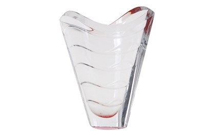 Lot 1727 - BACCARAT CRYSTAL WAVE VASE