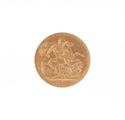 Lot 117 - VICTORIA GOLD SOVEREIGN