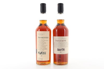 Lot 471 - DAILUAINE 16 YEAR OLD AND BENRINNES 15 YEAR OLD FLORA & FAUNA