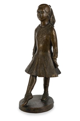 Lot 1745 - WESTBY FOR DEL CHIARO, BRONZE SCULPTURE