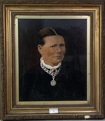 Lot 34 - PAIR OF PORTRAITS