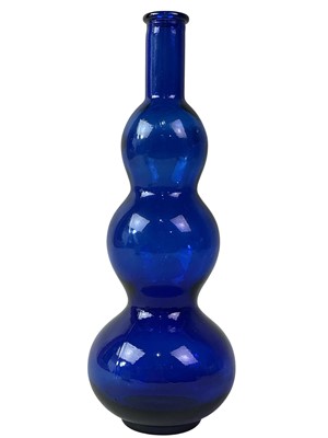 Lot 49 - BRISTOL BLUE VASE