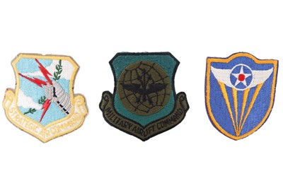 Lot 1263 - COLLECTION OF U. S. FORCES FELT ARM PATCHES