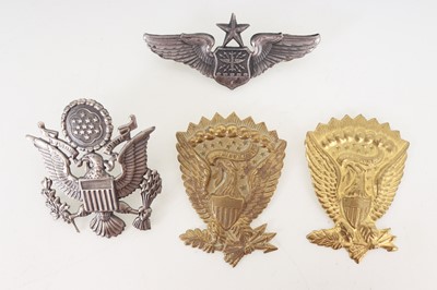 Lot 1264 - COLLECTION OF U. S. FORCES METAL BADGES AND MEDALS