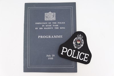 Lot 1265 - BRITISH POLICE