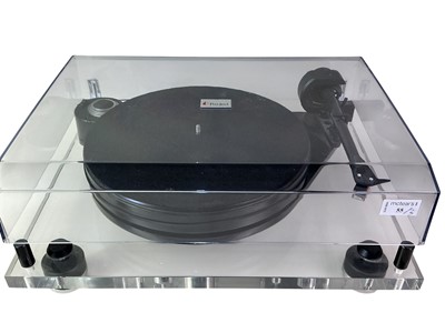 Lot 55 - PRO-JECT 6 PERSPEX TURNTABLE