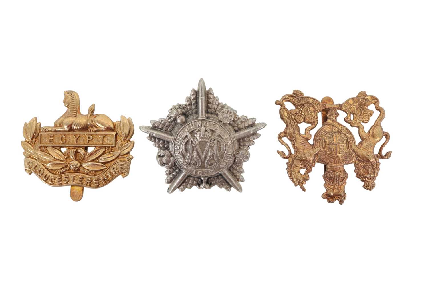 Lot 1270 - COLLECTION OF BRITISH REGIMENTAL CAP BADGES