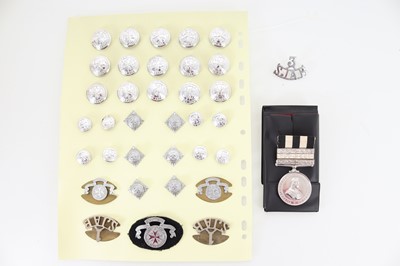 Lot 1272 - LARGE COLLECTION OF BUTTONS, BADGES AND INSIGNIA