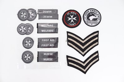 Lot 1272 - LARGE COLLECTION OF BUTTONS, BADGES AND INSIGNIA